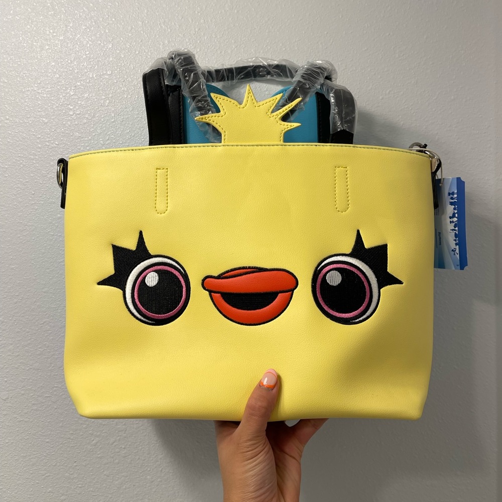 Disney Toy Story Ducky and Bunny Loungefly Bag